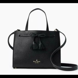 New KATE SPADE Hayes Street Isobel Satchel - Black